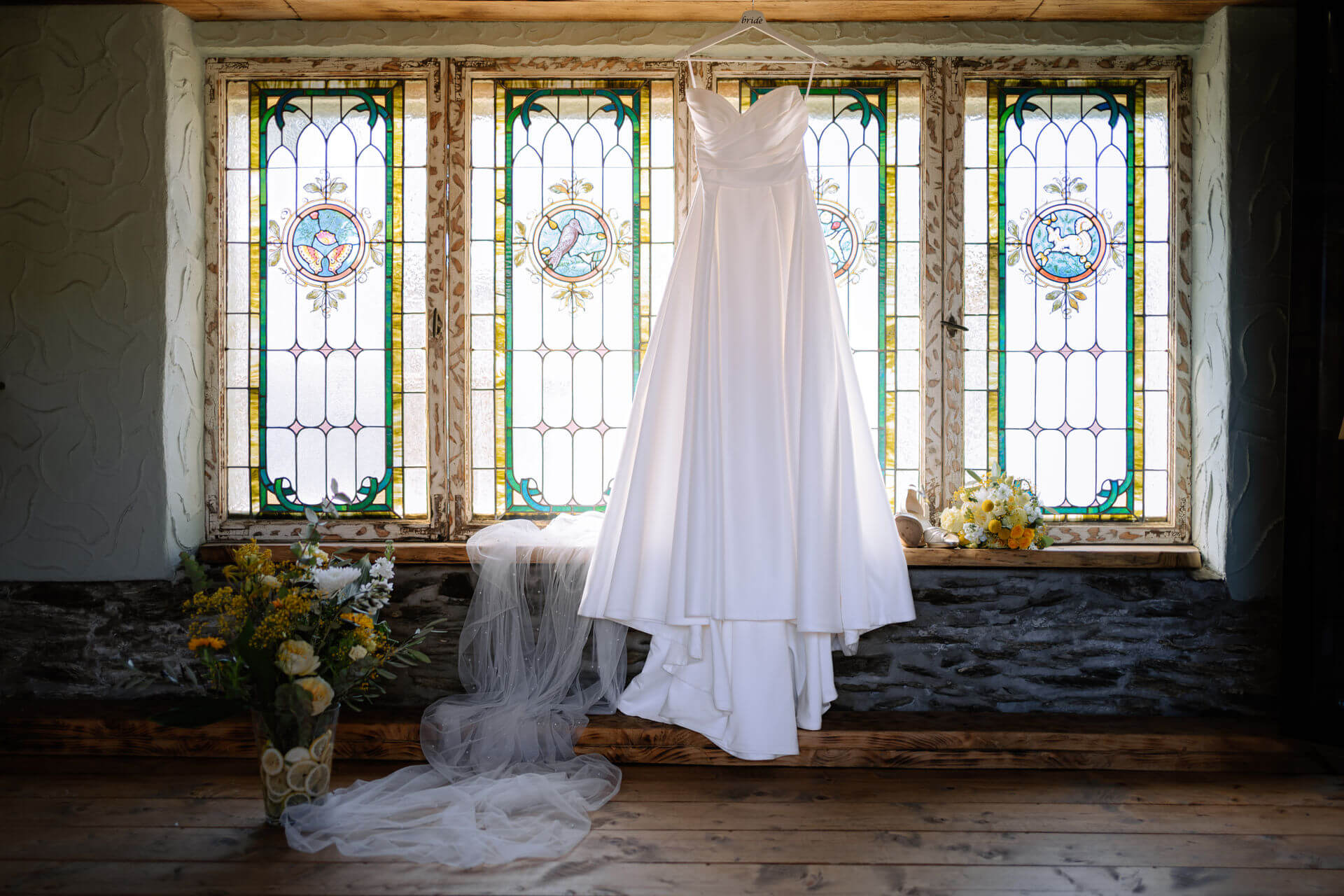 Brautkleid Toskana Hochzeit