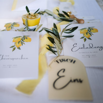 Papeterie Tuscany Wedding